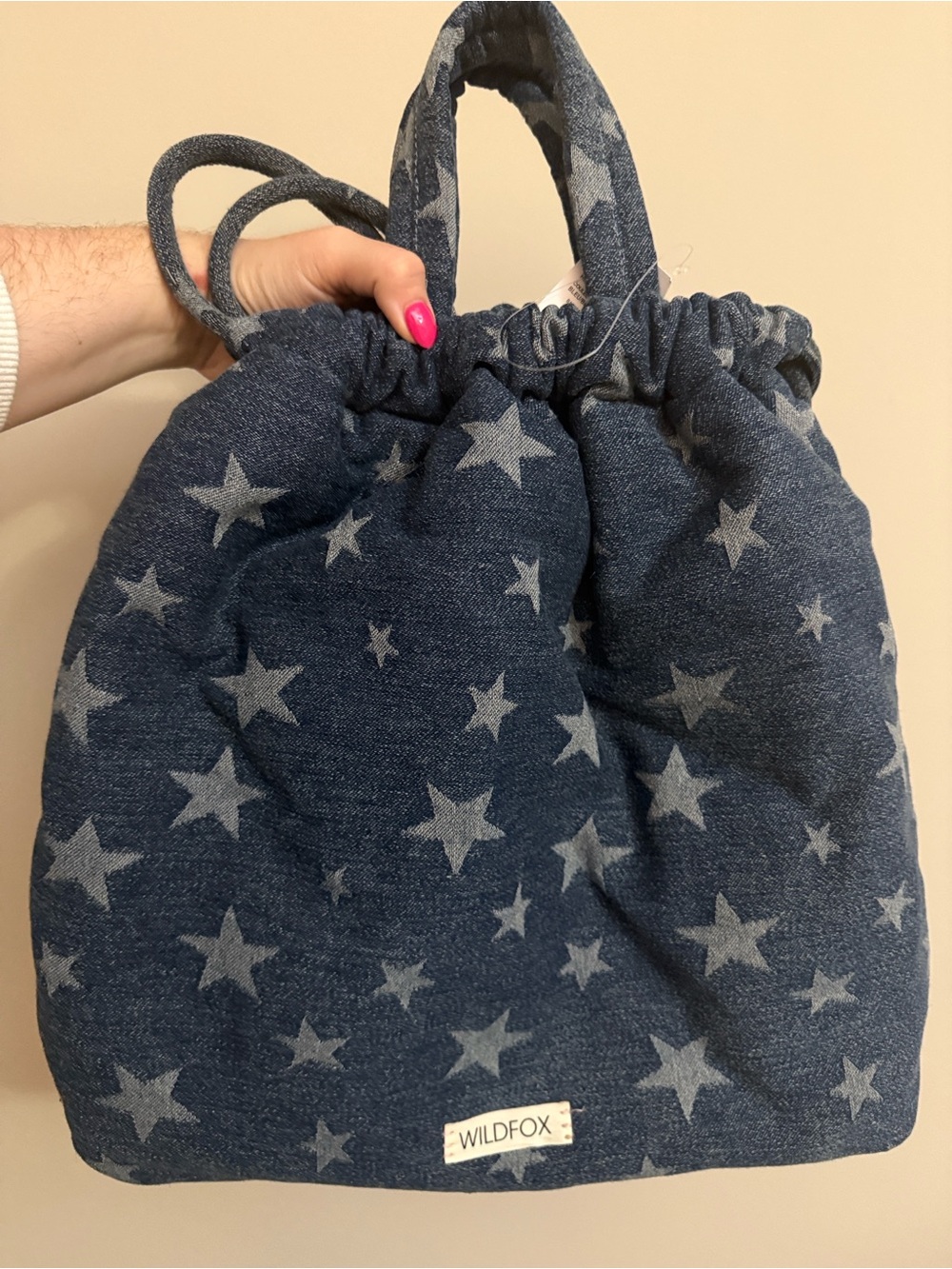 WF17. Stars Blue Backpack- $60 Retail- NWT - Picture 2 of 2